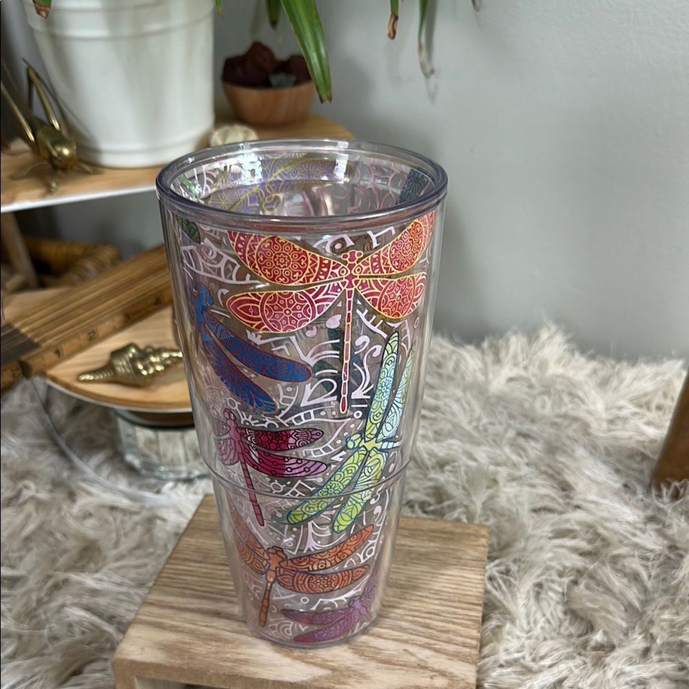 Tervis Dragonfly Hot & Cold Tumbler Cup‎  24oz No Lid